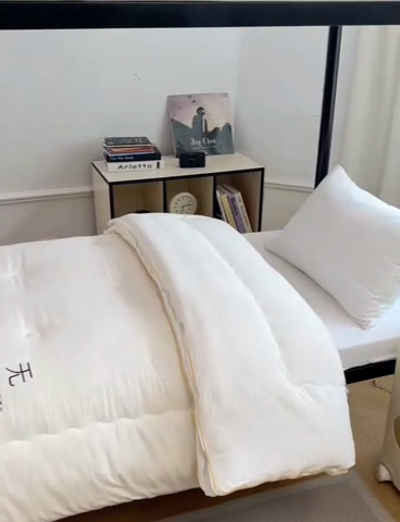 91家纺网 家纺一手货源 找家纺 （总）锦润家纺 2025新款华夫格无污染大豆被学生被