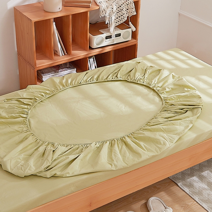 91家纺网 家纺一手货源 找家纺 DoDo 兜兜 2025新款全棉纯棉水洗棉学生三件套【可定做尺寸】    曼达-绿