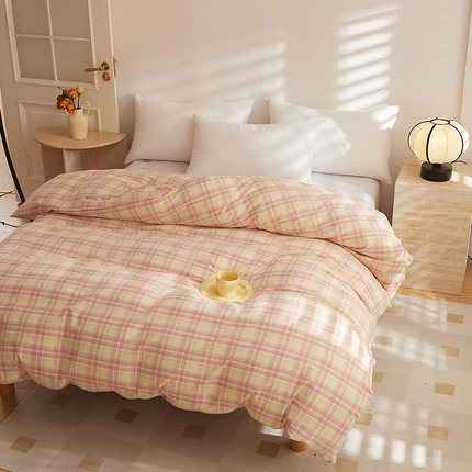 91家纺网 家纺一手货源 找家纺 （总）DoDo 兜兜 2025新款全棉纯棉水洗棉系列单被套【可定做尺寸】