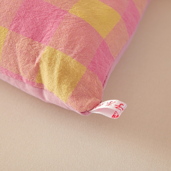 91家纺网 家纺一手货源 找家纺 （总）美尔惠家纺 2025新款无印水洗棉格子春秋被冬被被子被芯学生季被芯