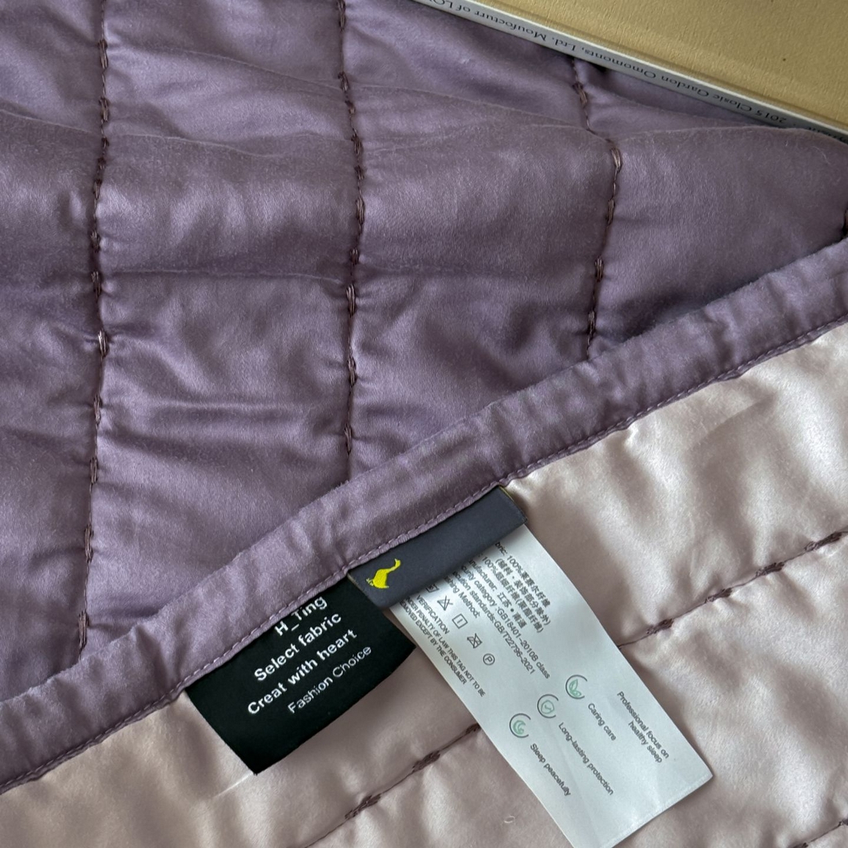 91家纺网 家纺一手货源 找家纺 汇庭 2025新款赫本夏被夏凉被空调被床盖三件套系列 夏被-星黛紫