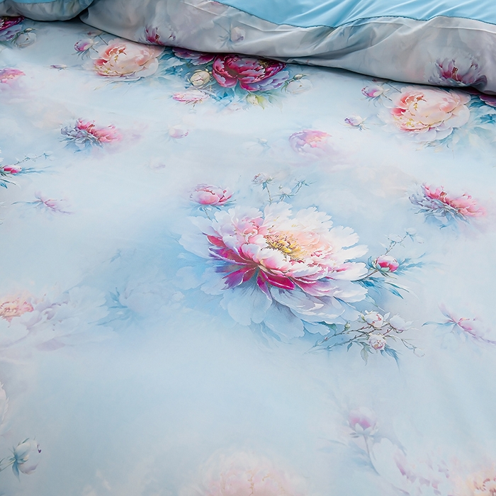 91家纺网 家纺一手货源 找家纺 （总）家之硕家纺 2025春夏新款床裙款四件套繁花似锦系列