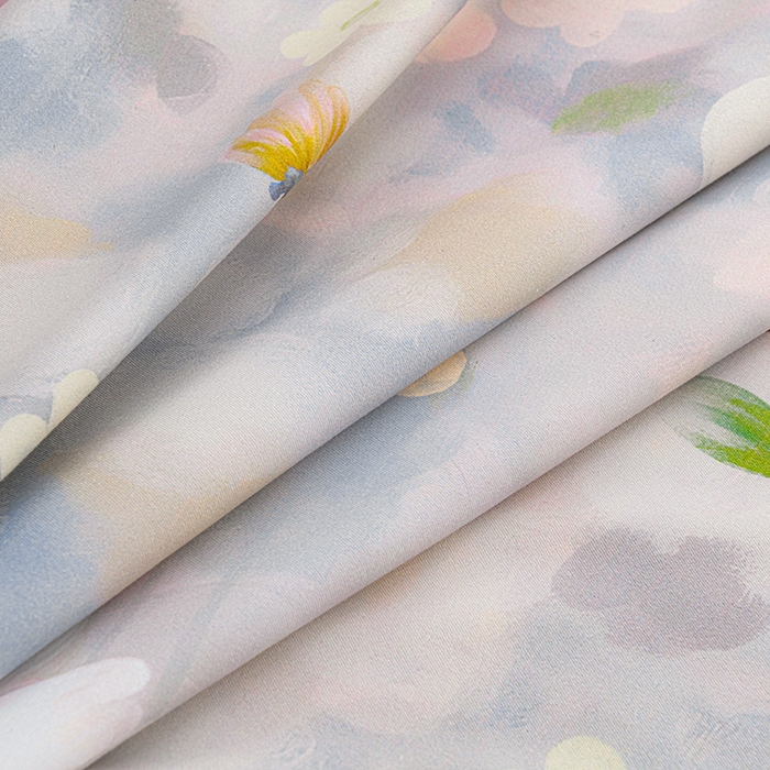 91家纺网 家纺一手货源 找家纺 家之硕家纺 2025春夏新款床裙款四件套繁花似锦系列 静若繁花