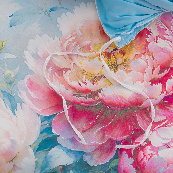 91家纺网 家纺一手货源 找家纺 （总）家之硕家纺 2025春夏新款床裙繁花似锦系列单床裙床裙单件