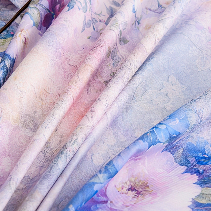 91家纺网 家纺一手货源 找家纺 家之硕家纺 2025春夏新款床裙繁花似锦系列单床裙床裙单件 迷香