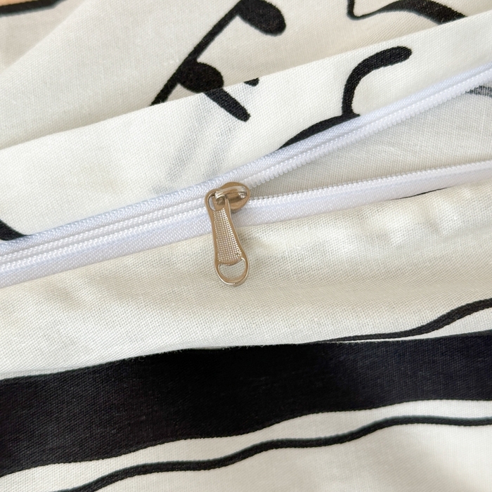 91家纺网 家纺一手货源 找家纺 曼之夏 2025新款全棉纯棉印花学生宿舍上下铺三件套 嗨皮狗