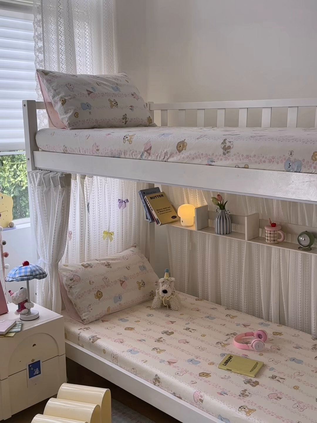 91家纺网 家纺一手货源 找家纺 曼之夏 2025新款全棉纯棉印花学生宿舍上下铺单床笠床笠单件单品床笠 可爱多