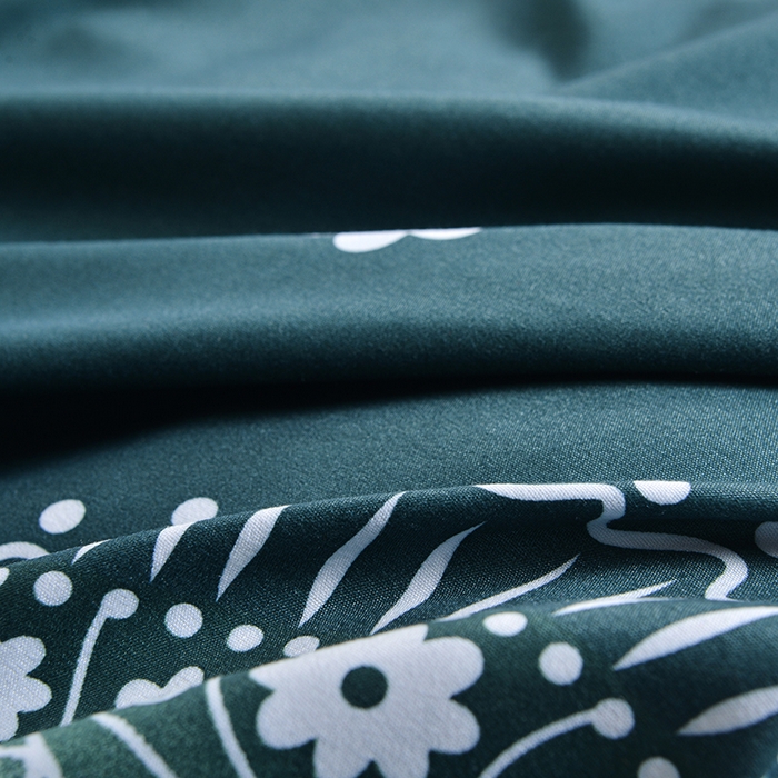 91家纺网 家纺一手货源 找家纺 柏钧家纺 2025新款芦荟棉被套单件 化蝶飞