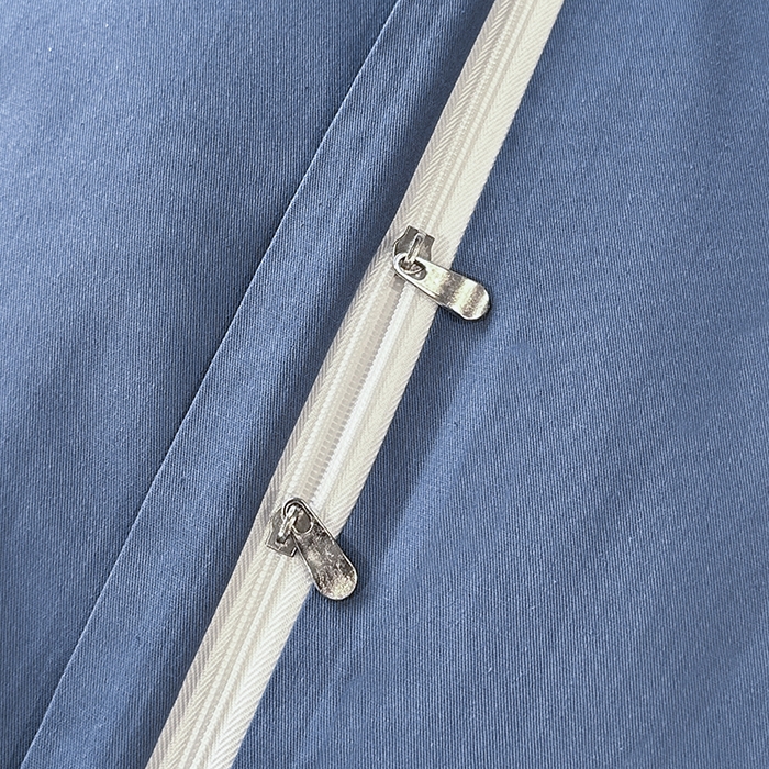 91家纺网 家纺一手货源 找家纺 宇彬家纺 2025直播热款新款13374全棉母婴级麻绳滚边纯棉色刺绣单品被套 轻奢 宾利蓝