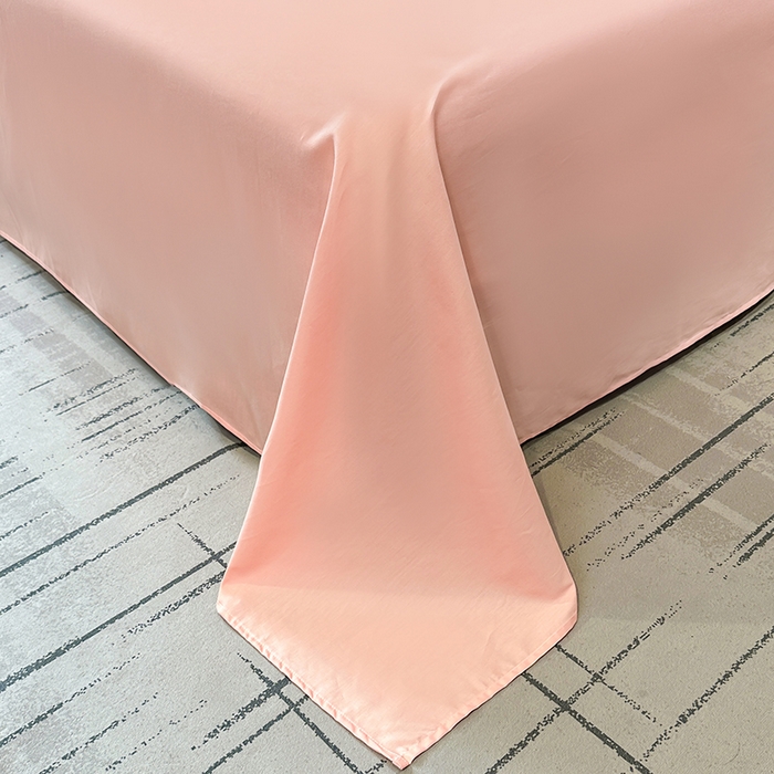 91家纺网 家纺一手货源 找家纺 宇彬家纺 2025直播热款新款13374全棉母婴级麻绳滚边纯棉色刺绣单品被套 轻奢 玉颜粉