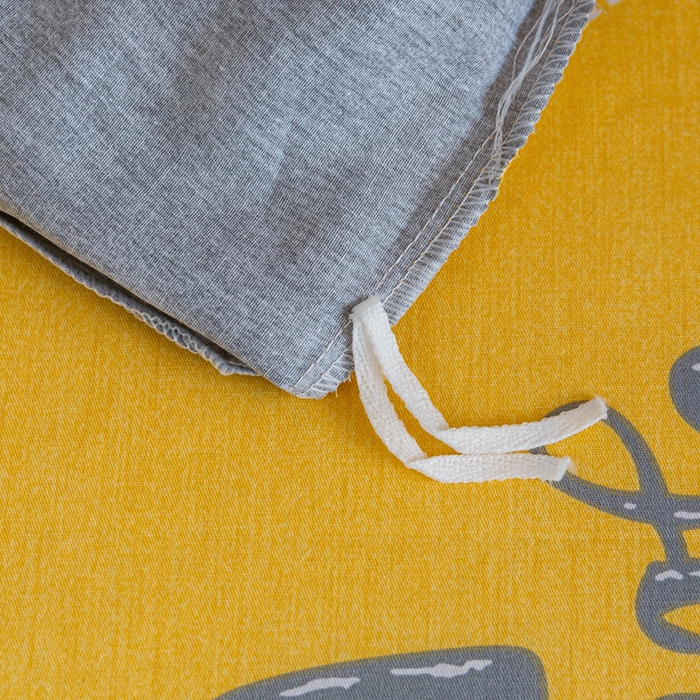 91家纺网 家纺一手货源 找家纺 简冠家纺 2025新款全棉学生三件套宿舍三件套纯棉学生床垫羽丝绒被子被芯 花怡梦-灰