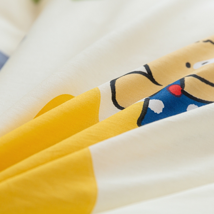 91家纺网 家纺一手货源 找家纺 简冠家纺 2025新款全棉学生三件套宿舍三件套纯棉学生床垫羽丝绒被子被芯 星星熊