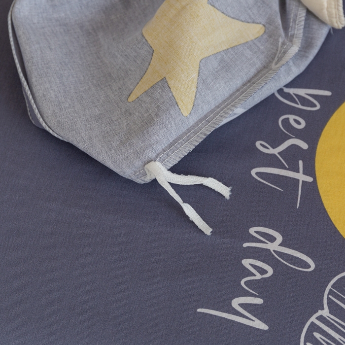 91家纺网 家纺一手货源 找家纺 简冠家纺 2025新款全棉学生三件套宿舍三件套纯棉学生床垫羽丝绒被子被芯 月光旅程-灰