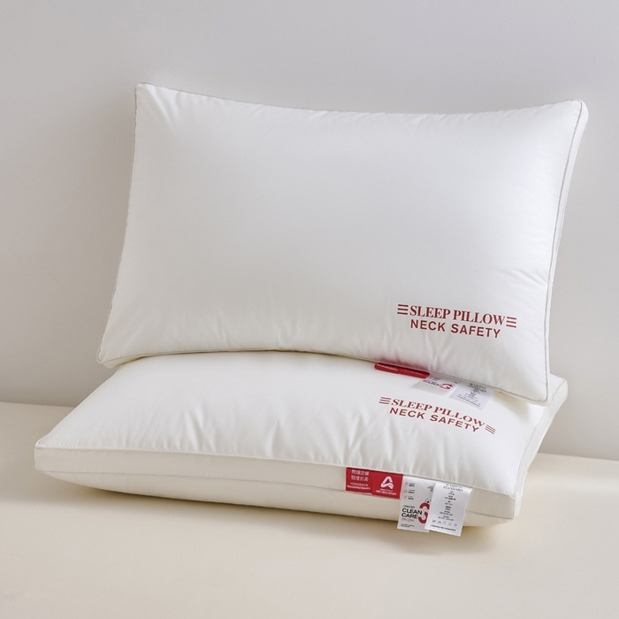 91家纺网 家纺一手货源 找家纺 （总）怡薇格枕芯 2025新款A类全棉三防枕 枕头枕芯