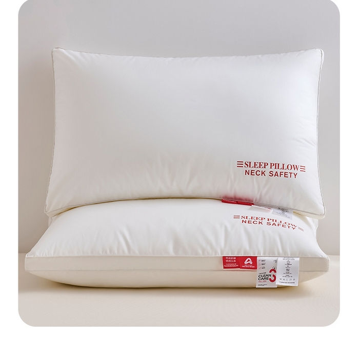 91家纺网 家纺一手货源 找家纺 （总）怡薇格枕芯 2025新款A类全棉三防枕 枕头枕芯