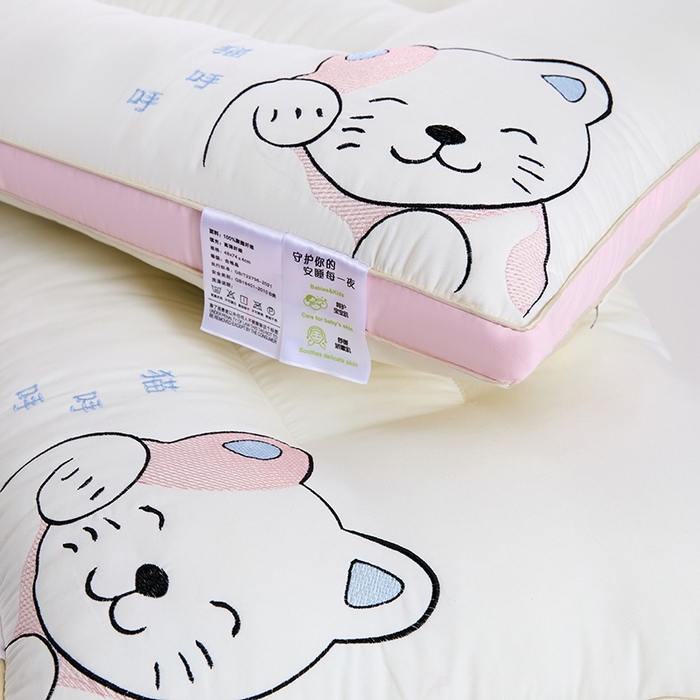 91家纺网 家纺一手货源 找家纺 （总）怡薇格枕芯 2025新款猫呼呼枕护颈枕头枕芯
