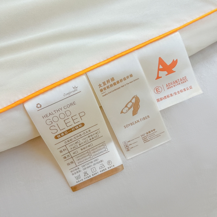 91家纺网 家纺一手货源 找家纺 美尔惠家纺 2025新款母婴级直播热款超柔冬被被子被芯-方格系列 方格-奶油白