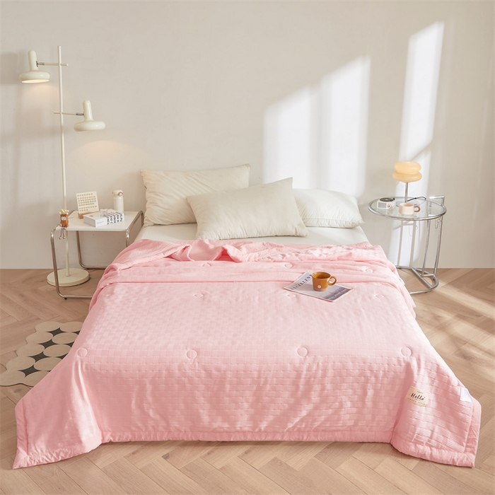 91家纺网 家纺一手货源 找家纺 （总）美尔惠家纺 2025新款凉感舒适A类华夫格夏被单夏被被子被芯