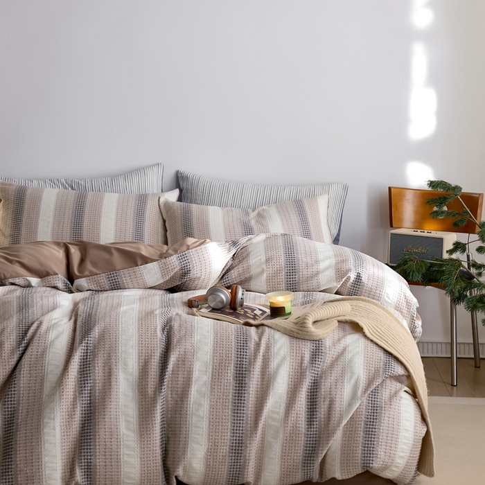 91家纺网 家纺一手货源 找家纺 （总）涞澳家纺 2025新款全棉色织四件套