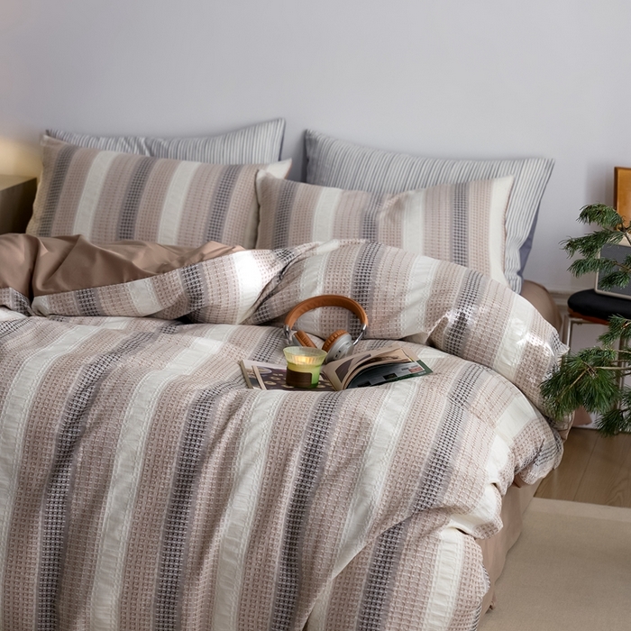 91家纺网 家纺一手货源 找家纺 （总）涞澳家纺 2025新款全棉色织四件套