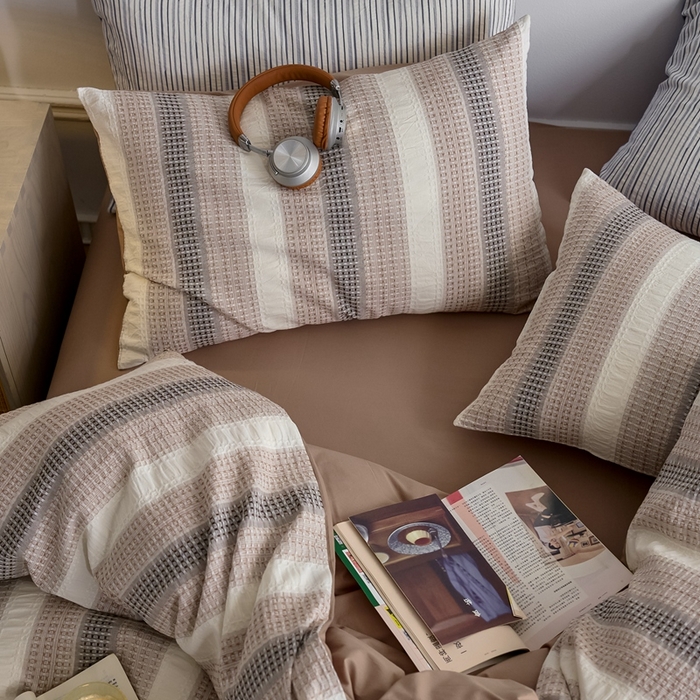 91家纺网 家纺一手货源 找家纺 （总）涞澳家纺 2025新款全棉色织四件套