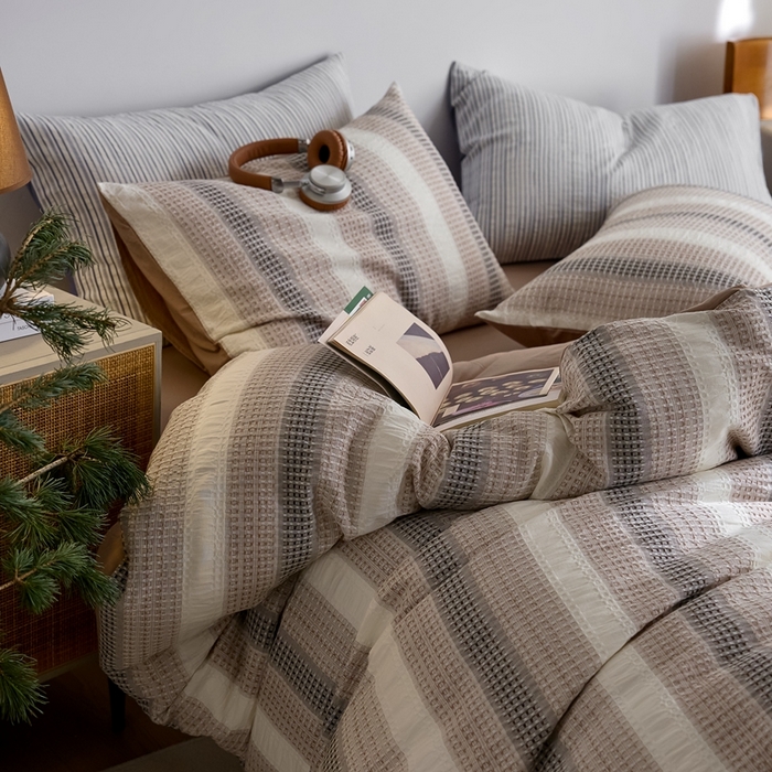 91家纺网 家纺一手货源 找家纺 （总）涞澳家纺 2025新款全棉色织四件套