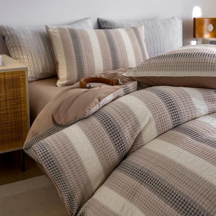 91家纺网 家纺一手货源 找家纺 （总）涞澳家纺 2025新款全棉色织四件套