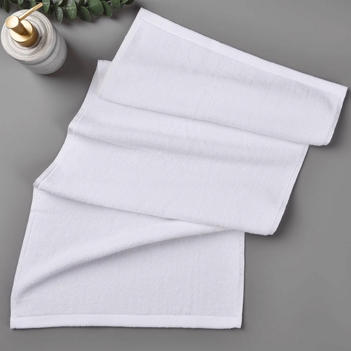 91家纺网 家纺一手货源 找家纺 （总）澜昕 酒店民宿全棉方巾地巾宾馆吸水柔软浴巾 可定制刺绣