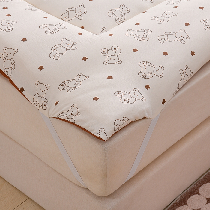 91家纺网 家纺一手货源 找家纺 富威堡家纺 2025新款新疆棉花床垫子被褥床褥软垫家用榻榻米垫学生宿舍单人床护垫垫褥 小熊博士