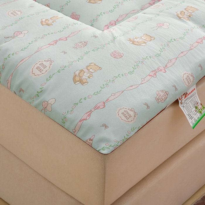 91家纺网 家纺一手货源 找家纺 富威堡家纺 2025新款新疆棉花床垫子被褥床褥软垫家用榻榻米垫学生宿舍单人床护垫垫褥 礼物小熊