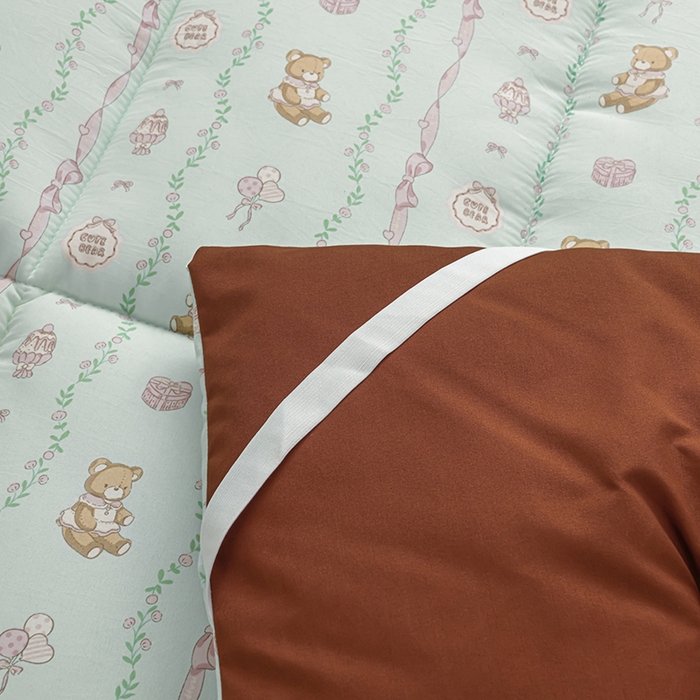 91家纺网 家纺一手货源 找家纺 富威堡家纺 2025新款新疆棉花床垫子被褥床褥软垫家用榻榻米垫学生宿舍单人床护垫垫褥 礼物小熊