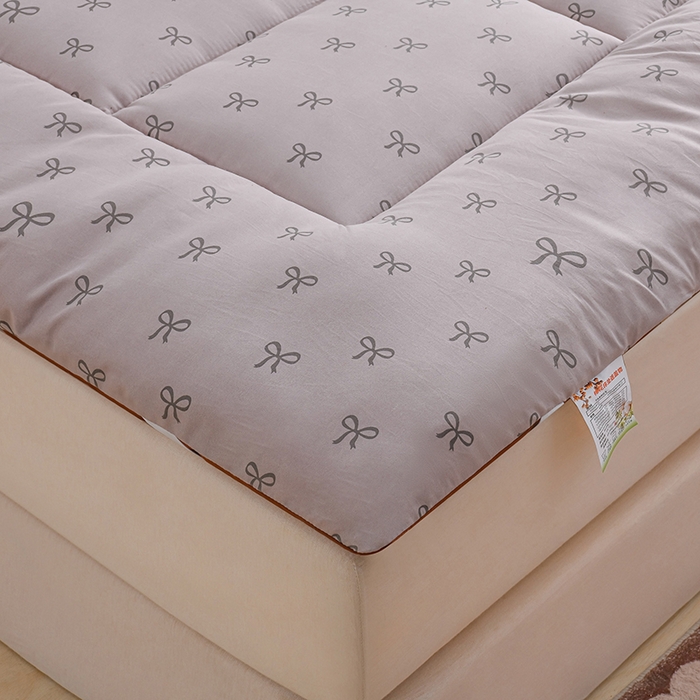 91家纺网 家纺一手货源 找家纺 富威堡家纺 2025新款新疆棉花床垫子被褥床褥软垫家用榻榻米垫学生宿舍单人床护垫垫褥 蝴蝶结