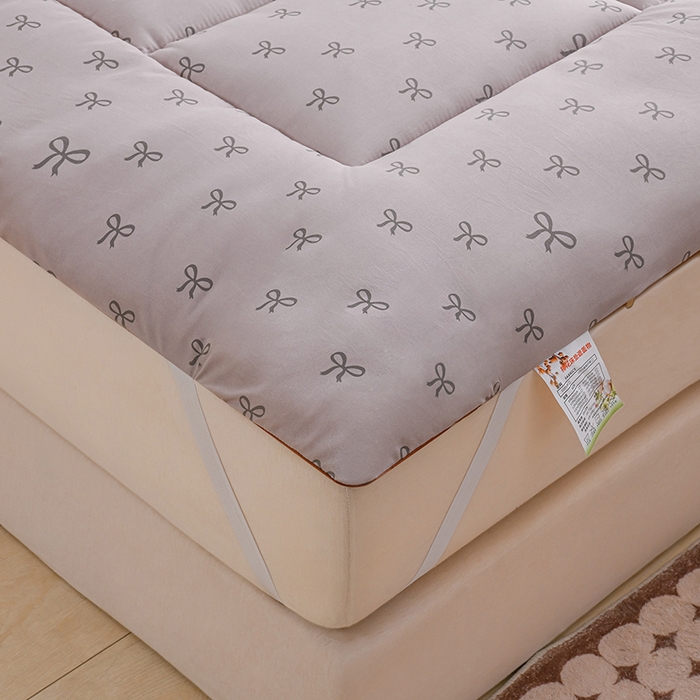 91家纺网 家纺一手货源 找家纺 富威堡家纺 2025新款新疆棉花床垫子被褥床褥软垫家用榻榻米垫学生宿舍单人床护垫垫褥 蝴蝶结