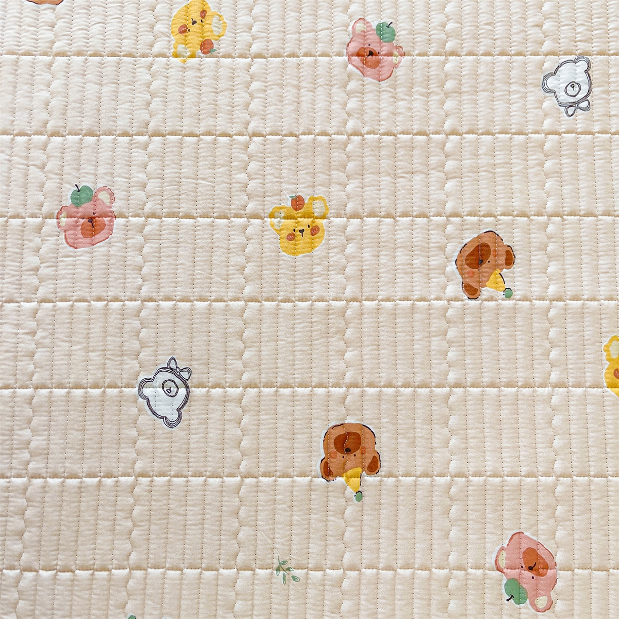 91家纺网 家纺一手货源 找家纺 恒爱家纺 2025新款学生季全棉宝宝绒双面款床护垫 宝宝乐园