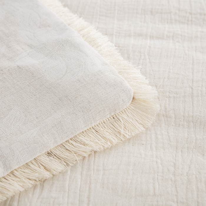 91家纺网 家纺一手货源 找家纺 （总）鲁爱家纺供货2025新款棉麻流苏款夏被（汇总）