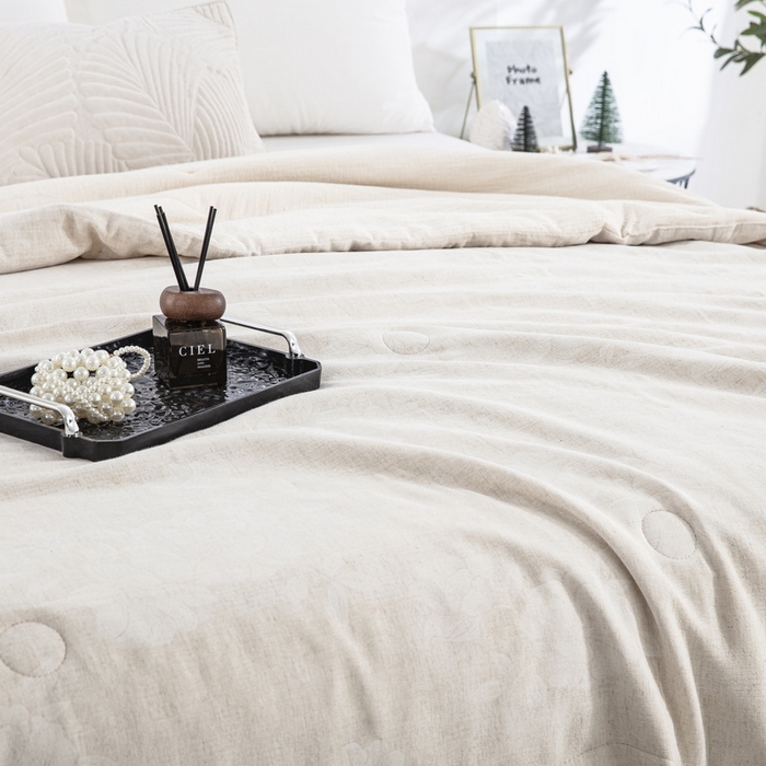 91家纺网 家纺一手货源 找家纺 （总）鲁爱家纺供货2025新款棉麻流苏款夏被（汇总）