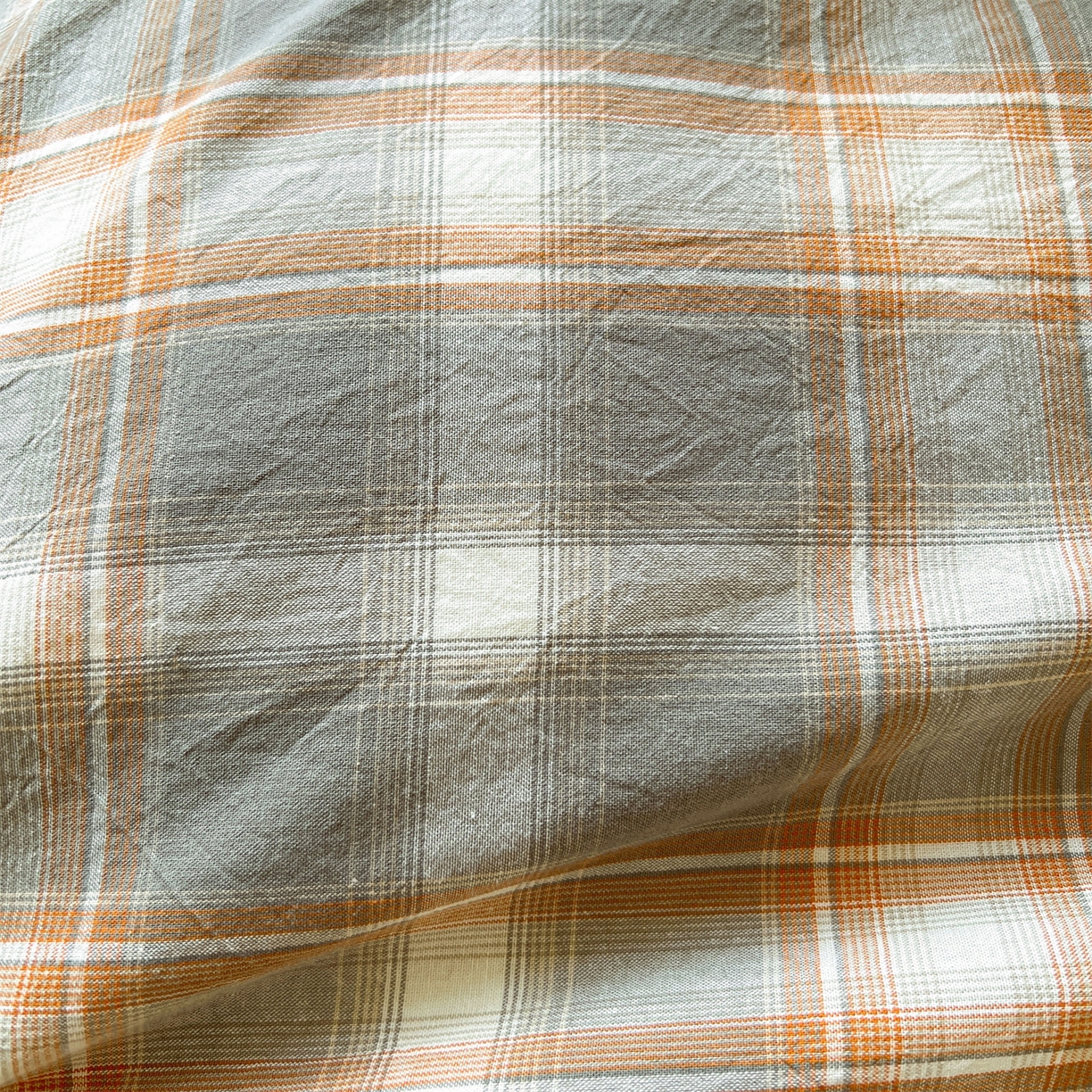 91家纺网 家纺一手货源 找家纺 恒爱家纺 2025新款学生季全棉印花格子三件套 诺卡