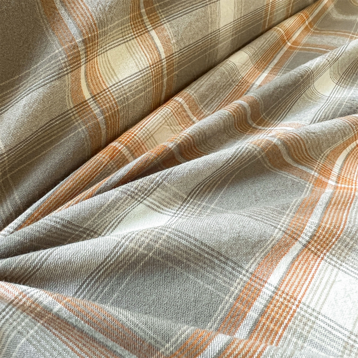 91家纺网 家纺一手货源 找家纺 恒爱家纺 2025新款学生季全棉印花格子三件套 诺卡