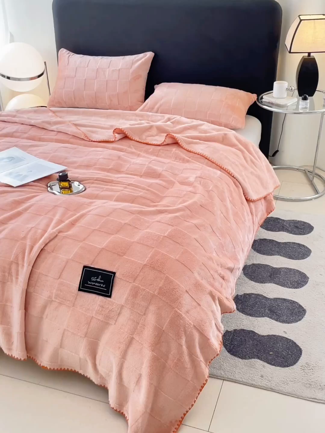 91家纺网 家纺一手货源 找家纺 （总）楼兰公主 2025新款天鹅绒毛毯系列