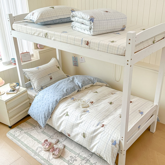 91家纺网 家纺一手货源 找家纺 （总）2025新款学生宿舍全棉三件套