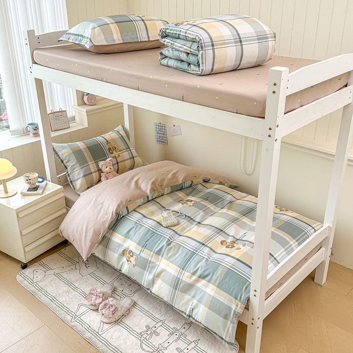 91家纺网 家纺一手货源 找家纺 （总）2025新款学生宿舍全棉三件套