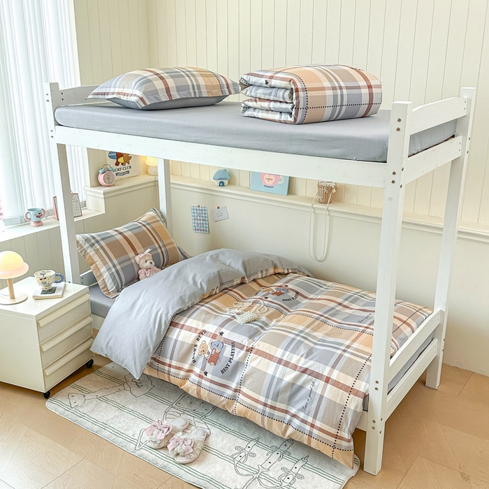 91家纺网 家纺一手货源 找家纺 （总）2025新款学生宿舍全棉三件套