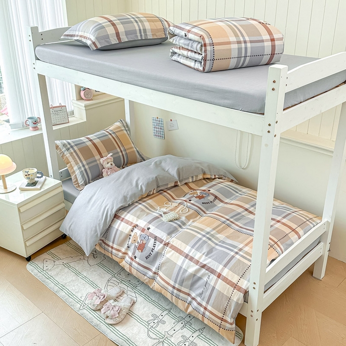 （总）2025新款学生宿舍全棉三件套