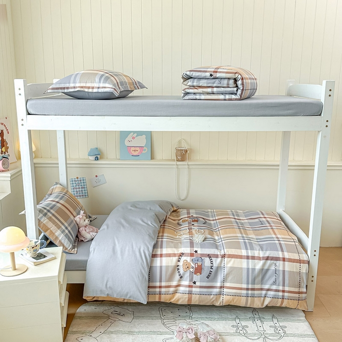 91家纺网 家纺一手货源 找家纺 （总）2025新款学生宿舍全棉三件套