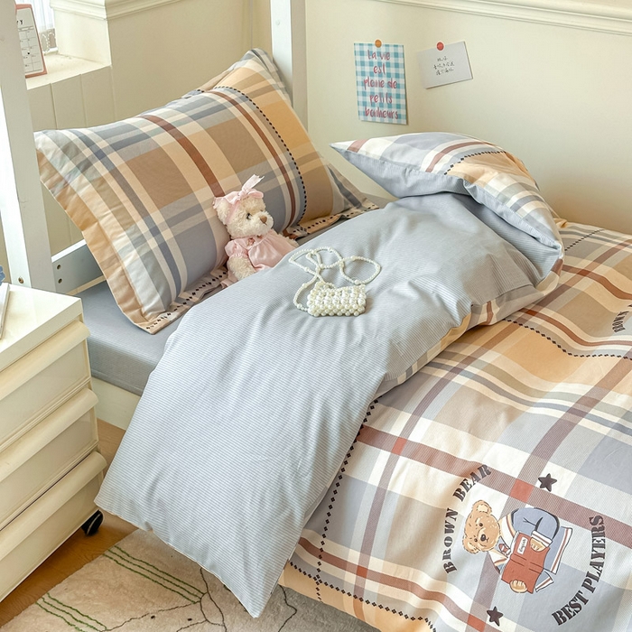 91家纺网 家纺一手货源 找家纺 （总）2025新款学生宿舍全棉三件套