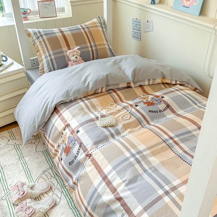 91家纺网 家纺一手货源 找家纺 （总）2025新款学生宿舍全棉三件套