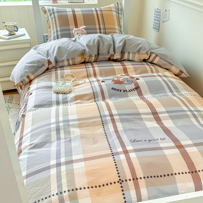 91家纺网 家纺一手货源 找家纺 （总）2025新款学生宿舍全棉三件套