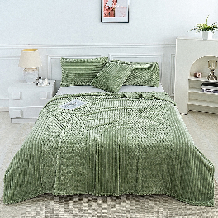 （总）楼兰公主 2025新款金龟绒多功能毛毯