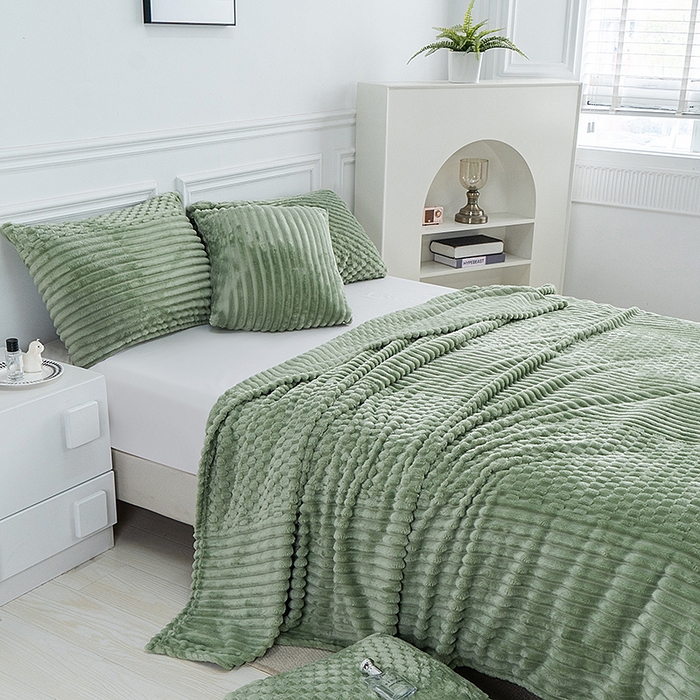 91家纺网 家纺一手货源 找家纺 （总）楼兰公主 2025新款金龟绒多功能毛毯