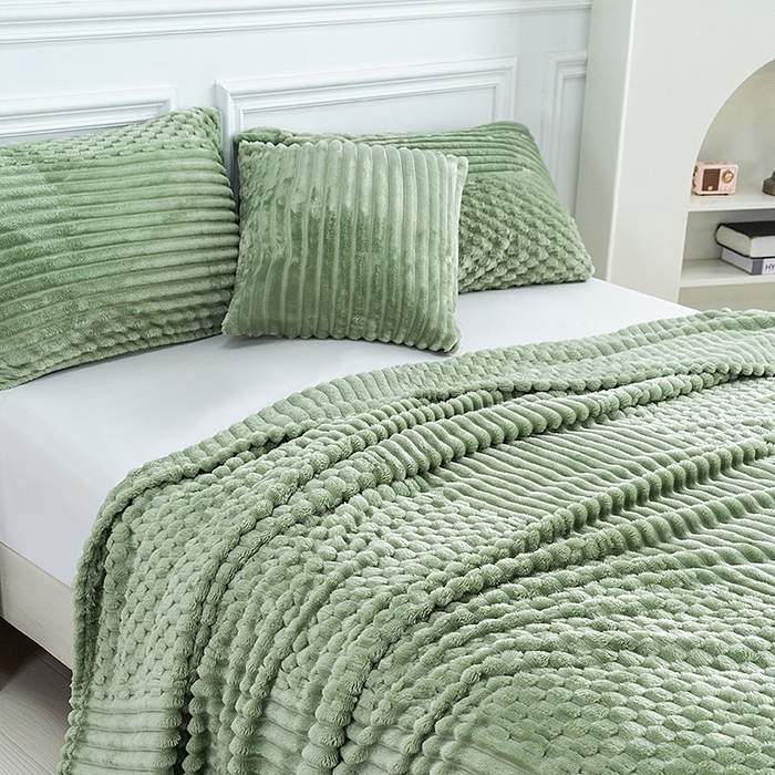 91家纺网 家纺一手货源 找家纺 （总）楼兰公主 2025新款金龟绒多功能毛毯